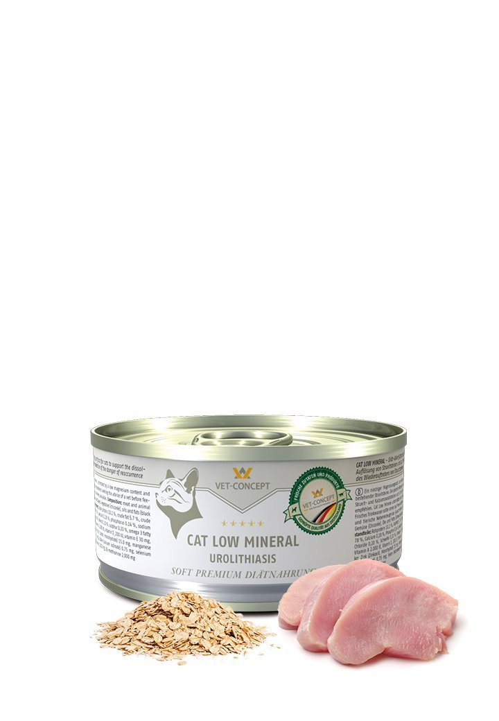 Vet Concept Kissamenu Low Mineral 6 x 200 g