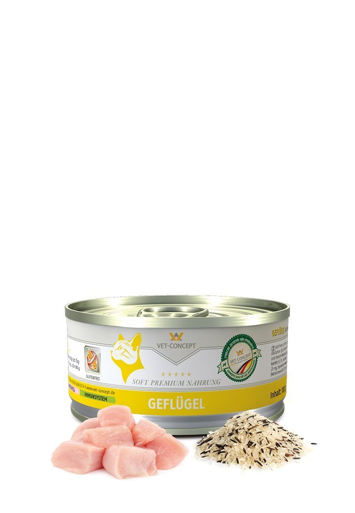 Vet Concept Kissamenu Geflügel Siipikarja 6 x 100 g