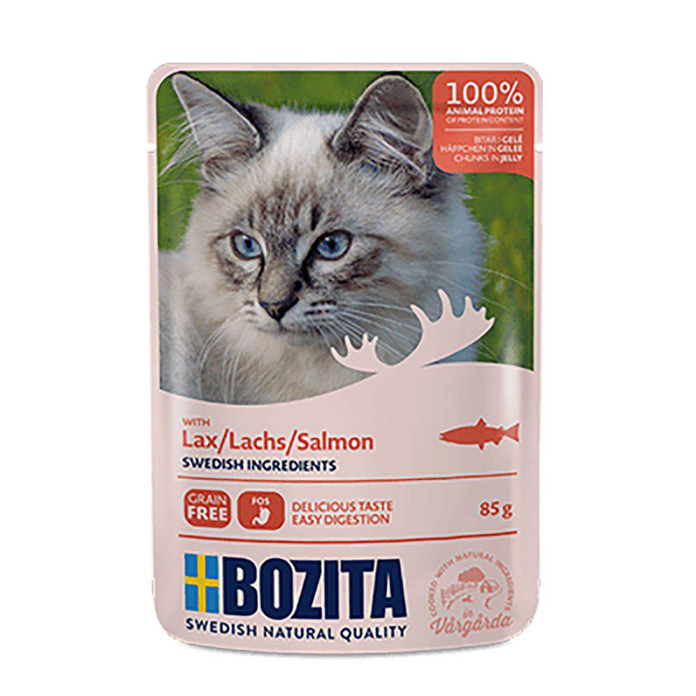 Bozita lohta hyytelössä kissalle 12 x 85 g