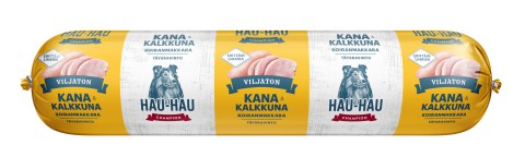 Hau-Hau Champion Viljaton kana-kalkkuna koiranmakkara 350 g