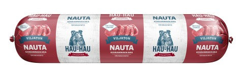 Hau-Hau Champion Viljaton nauta koiranmakkara 350 g