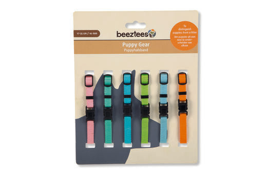 Beeztees Pentupanta 6kpl 17-25cm värilajitelma