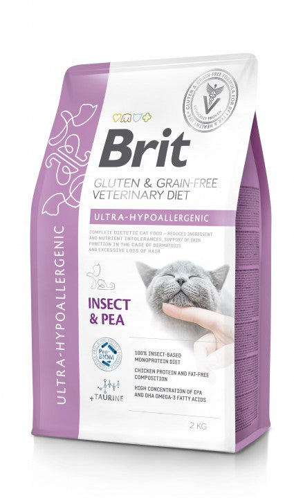 Brit Veterinary Diet Ultra-hypoallergenic Insect & Pea kissalle