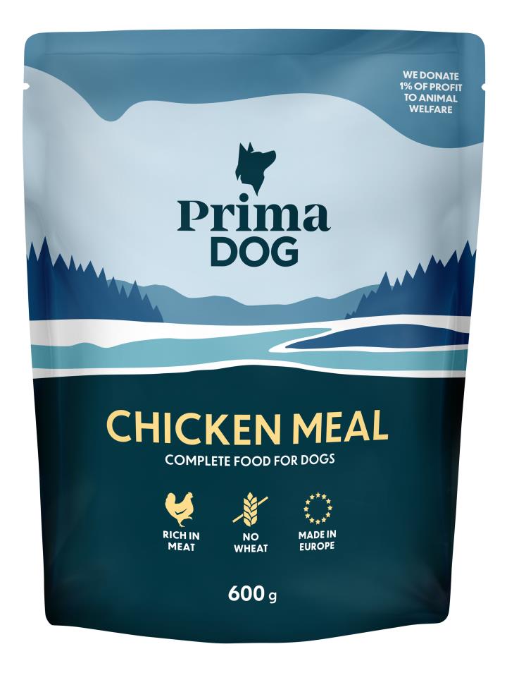 PrimaDog Kana-annosateria 8 x 600 g