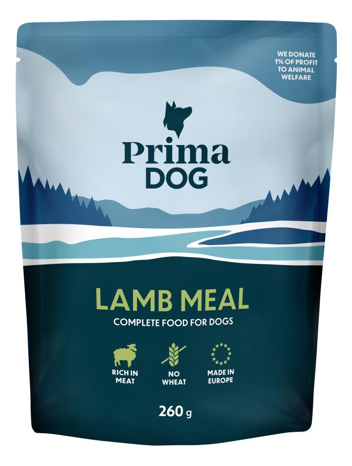 PrimaDog Lammas-ateria 260 g