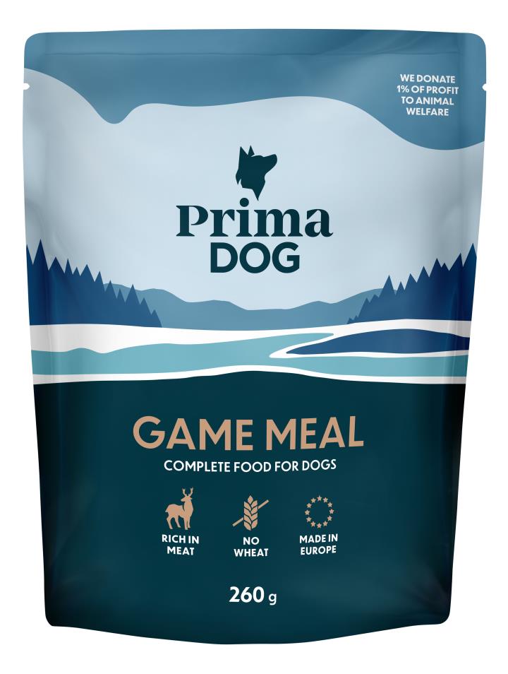 PrimaDog Riista-annosateria 12 x 260 g