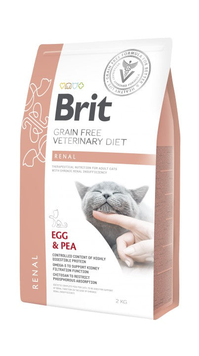 Brit Veterinary Diet Renal Egg & Pea kissalle
