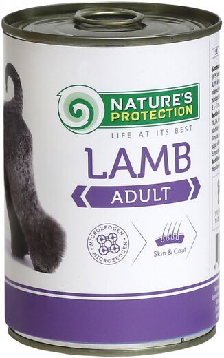 Nature's Protection Adult lammas purkki koiralle