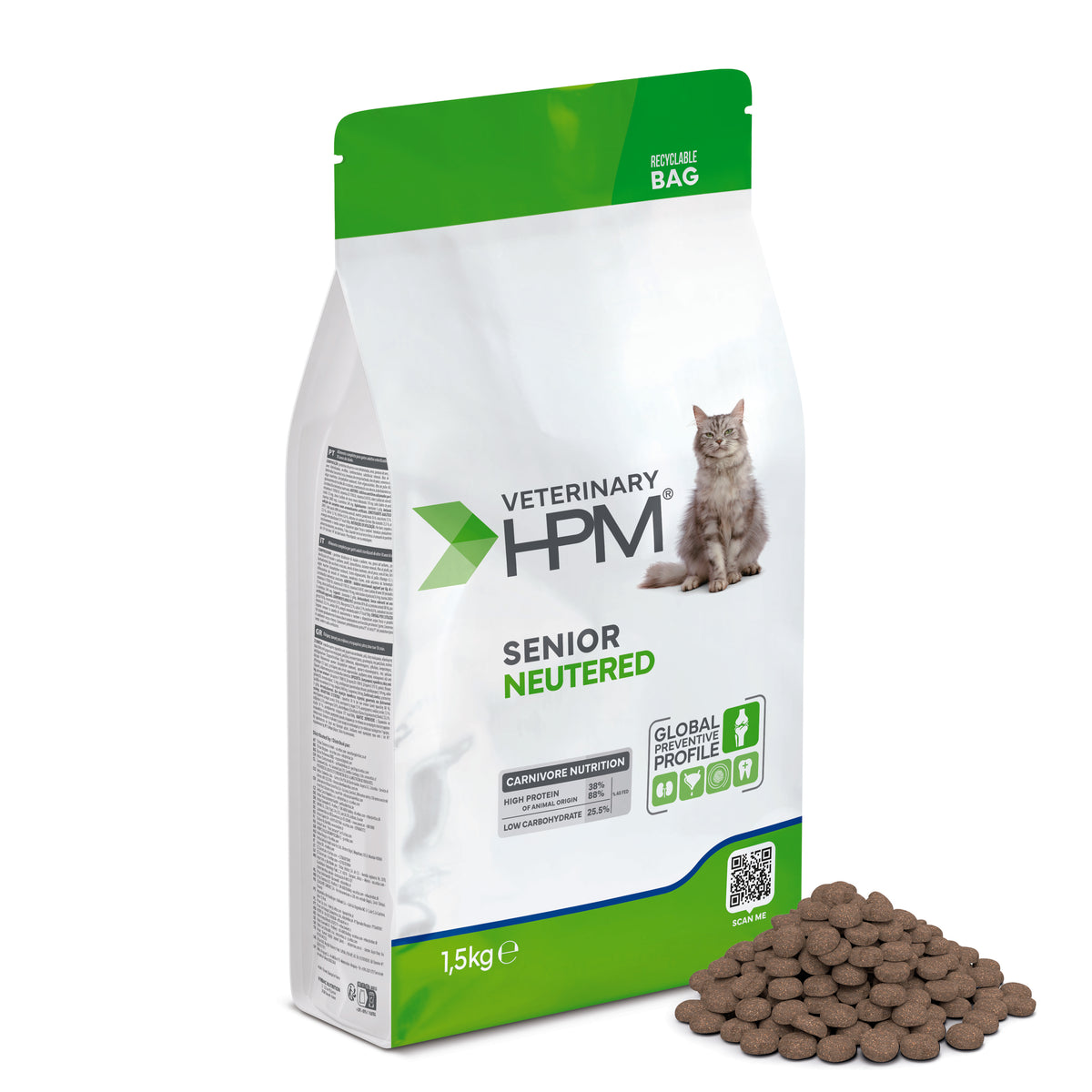 Virbac Veterinary HPM Senior Neutered kissalle