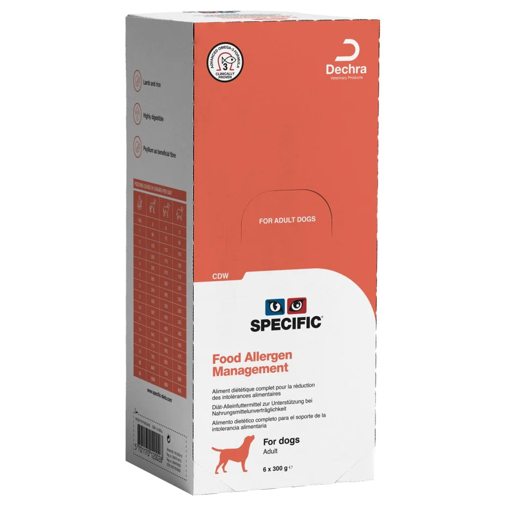 Specific CDW Food Allergy Management koiralle 6 x 300 g