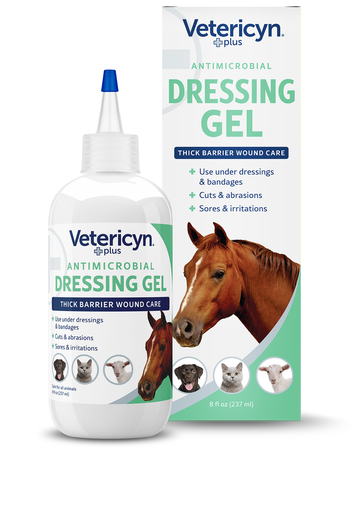 Vetericyn Antimicrobial Dressing Gel 237 ml