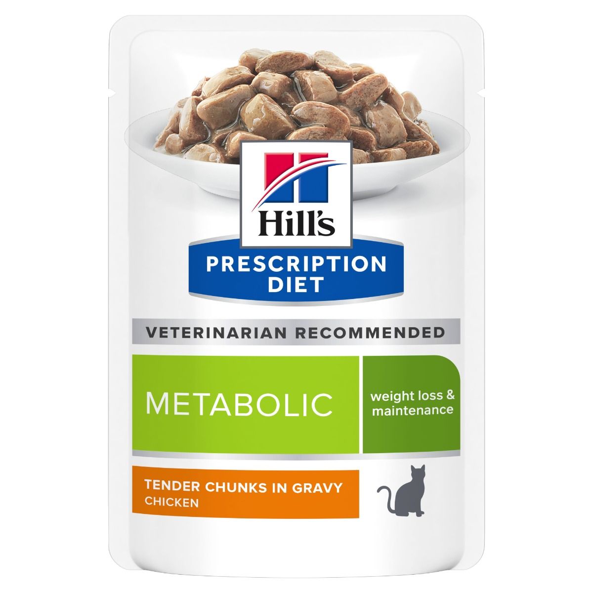 Hill's Metabolic Chicken annospussi kissalle 12 x 85 g