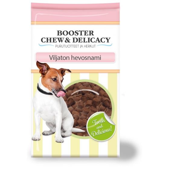 Booster Chew & Delicacy viljaton hevosnami 200 g