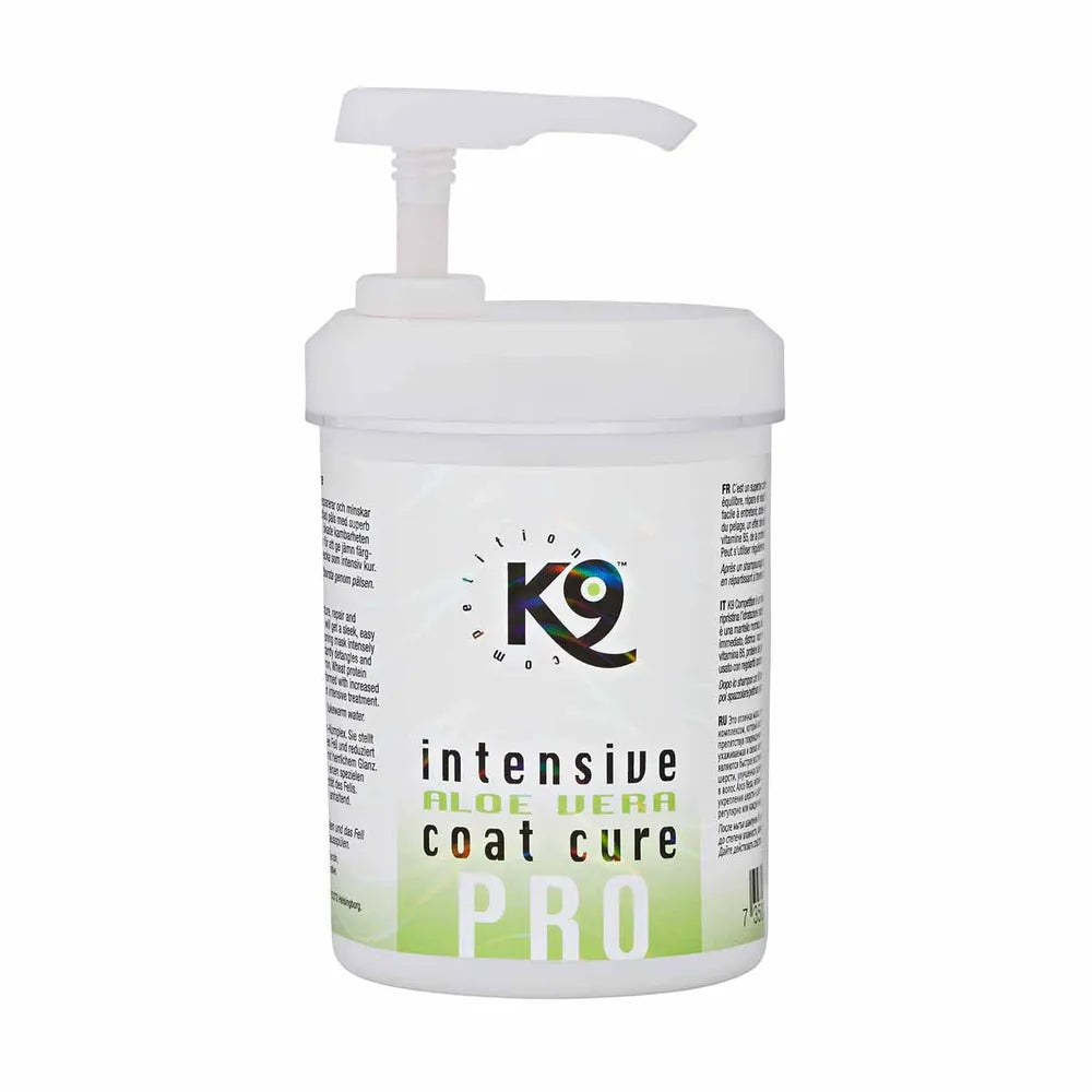 K9 Intensive Aloe Vera Coat Cure hoitoaine 500 ml koiralle