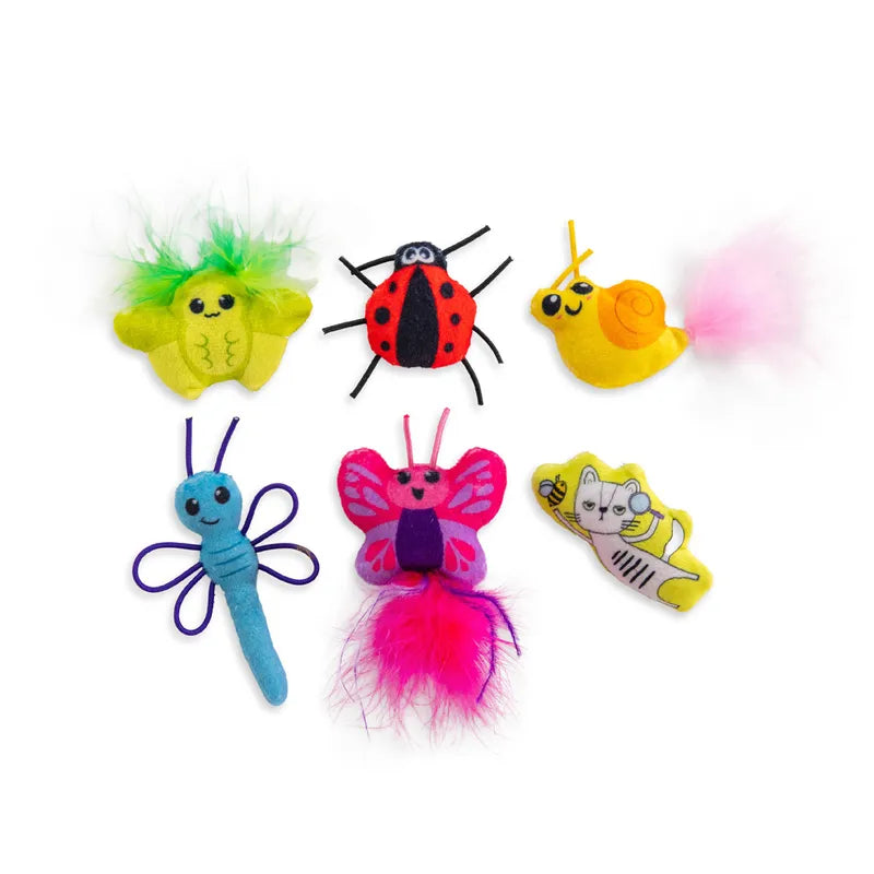 Catstages Cute As A Bug 6-pack kissanlelu