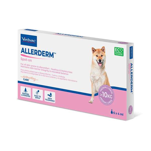 Allerderm Spot-On koiralle 6 x 4 ml