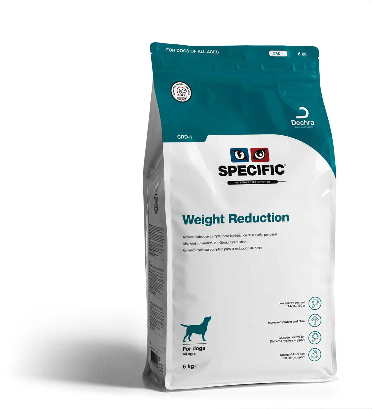 Specific CRD-1 Weight Reduction koiralle