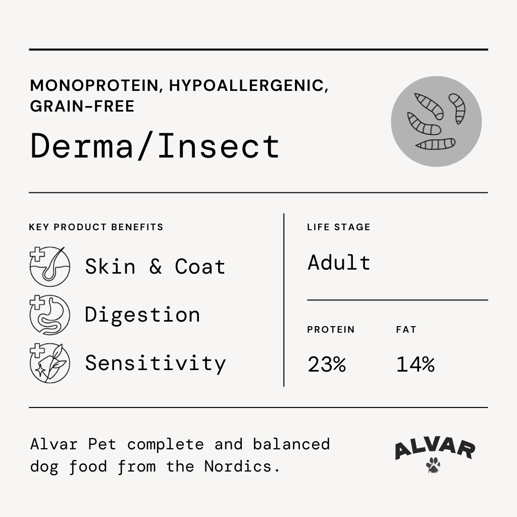 Alvar Pet Derma/Insect koiran kuivaruoka