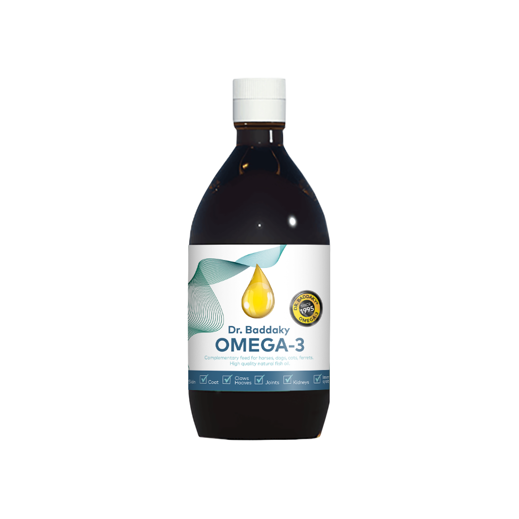 Dr. Baddaky Omega-3 koirille, kissoille ja hevosille