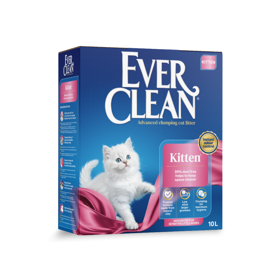 Ever Clean Kitten kissanhiekka 10 L RIKKOONTUNUT