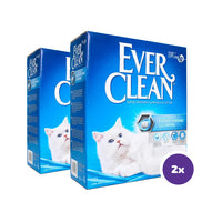 Ever Clean Unscented Extra Strong kissanhiekka 2 x 10 L TUPLAPAKKAUS