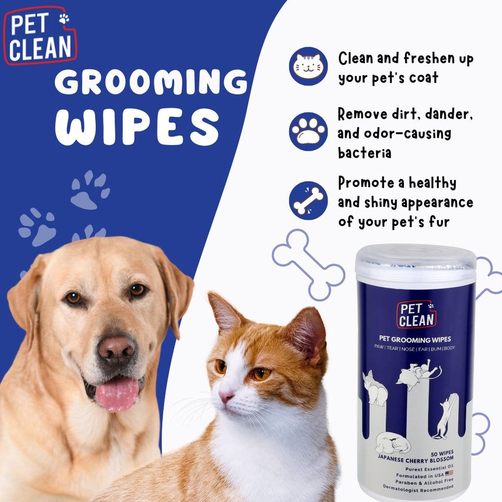 Pet Clean yleispuhdistuspyyhe koirille ja kissoille