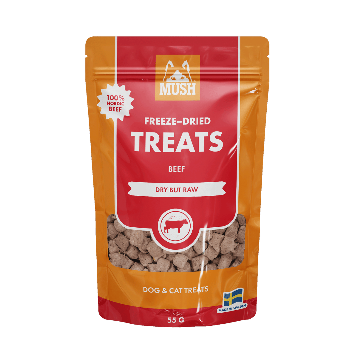 MUSH Freeze-dried nauta makupalat 55 g