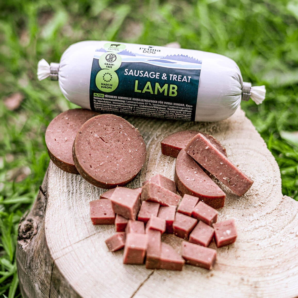 PrimaDog Treenimakkara Lammas koiralle 80 g