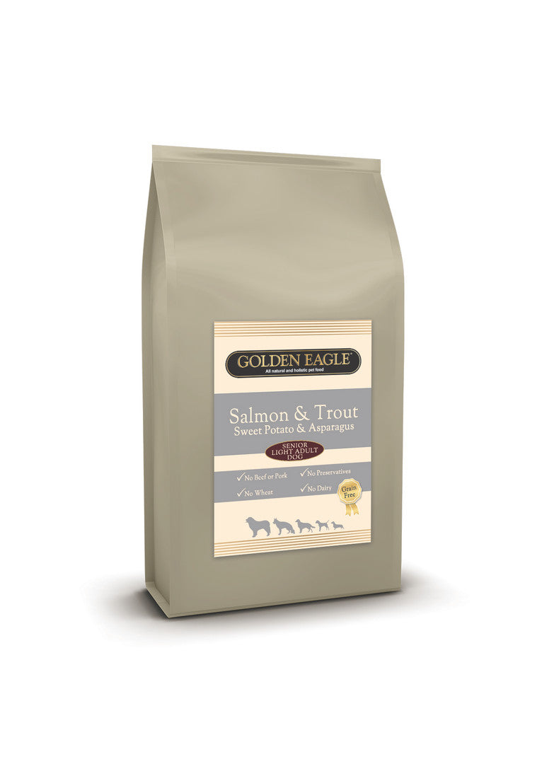 Golden Eagle Naturally Grainfree Senior Light Lohi & Taimen