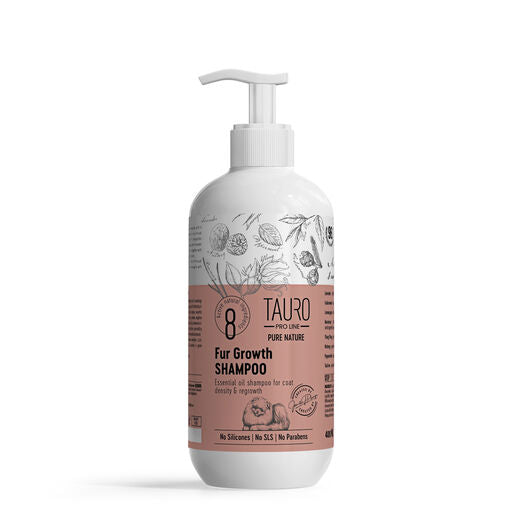 Tauro Pro Line Pure Nature Fur Growth ravitseva shampoo 400 ml