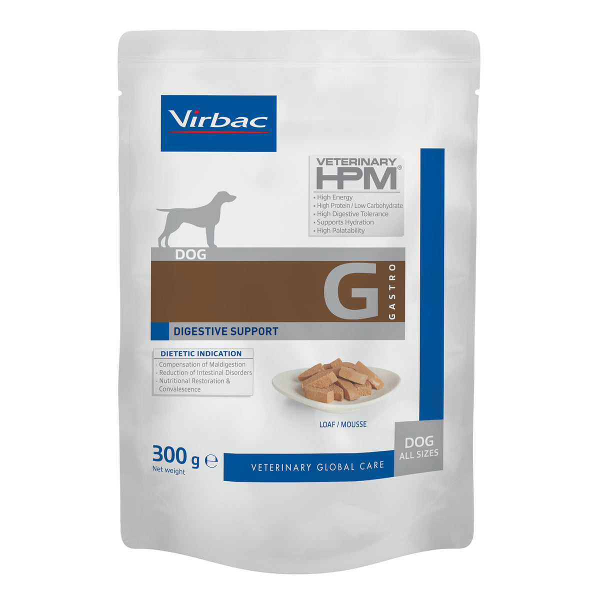 Virbac Veterinary HPM Digestive Support koiralle 9 x 300 g