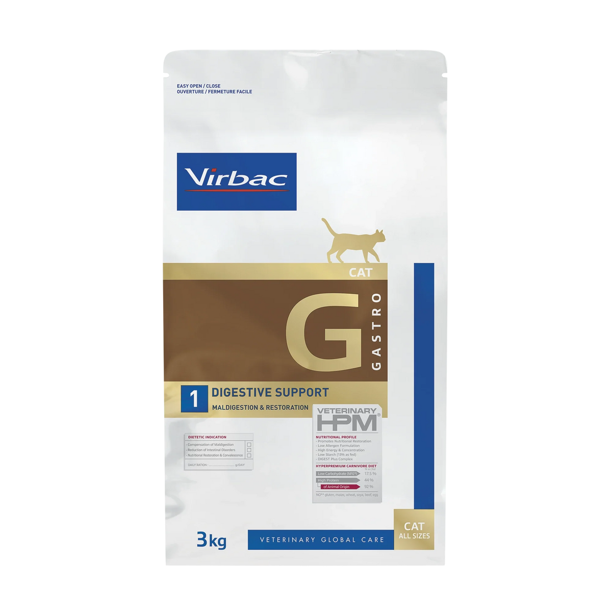 Virbac Veterinary HPM G1 Digestive Support kissalle