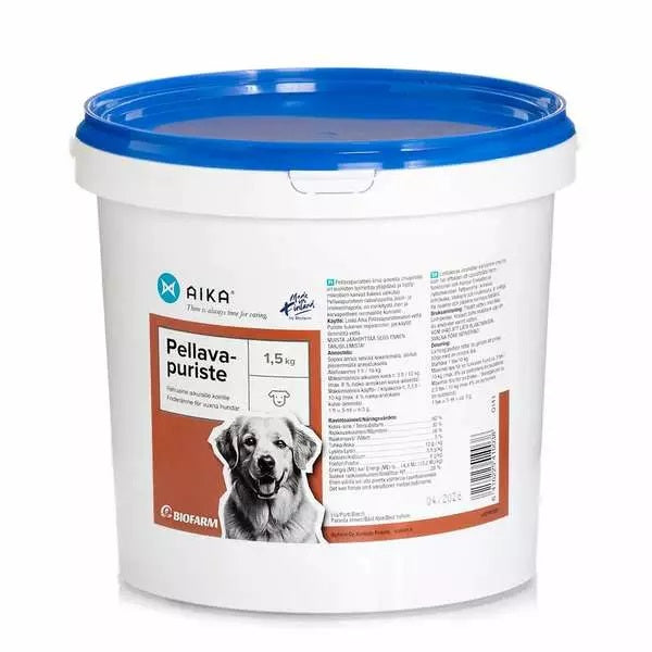 Aika Pellavapuriste koiralle 1,5 kg RIKKOONTUNUT