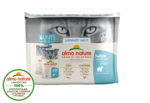 Almo Nature Holistic Multi Urinary Help 6 x 70g