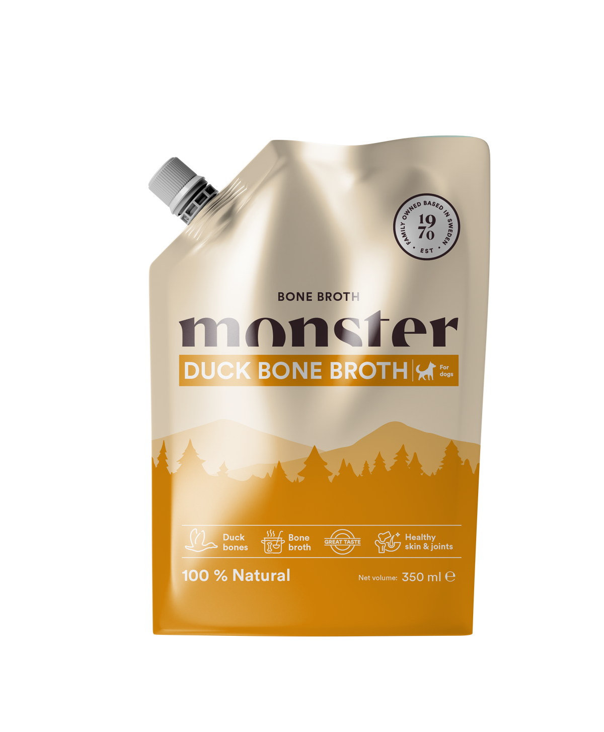 Monster Dog Bone Broth Duck luuliemi koiralle