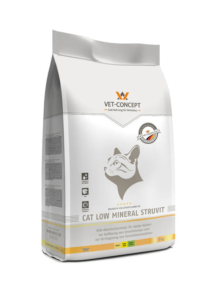 Vet Concept Cat Low Mineral Struvit kissalle