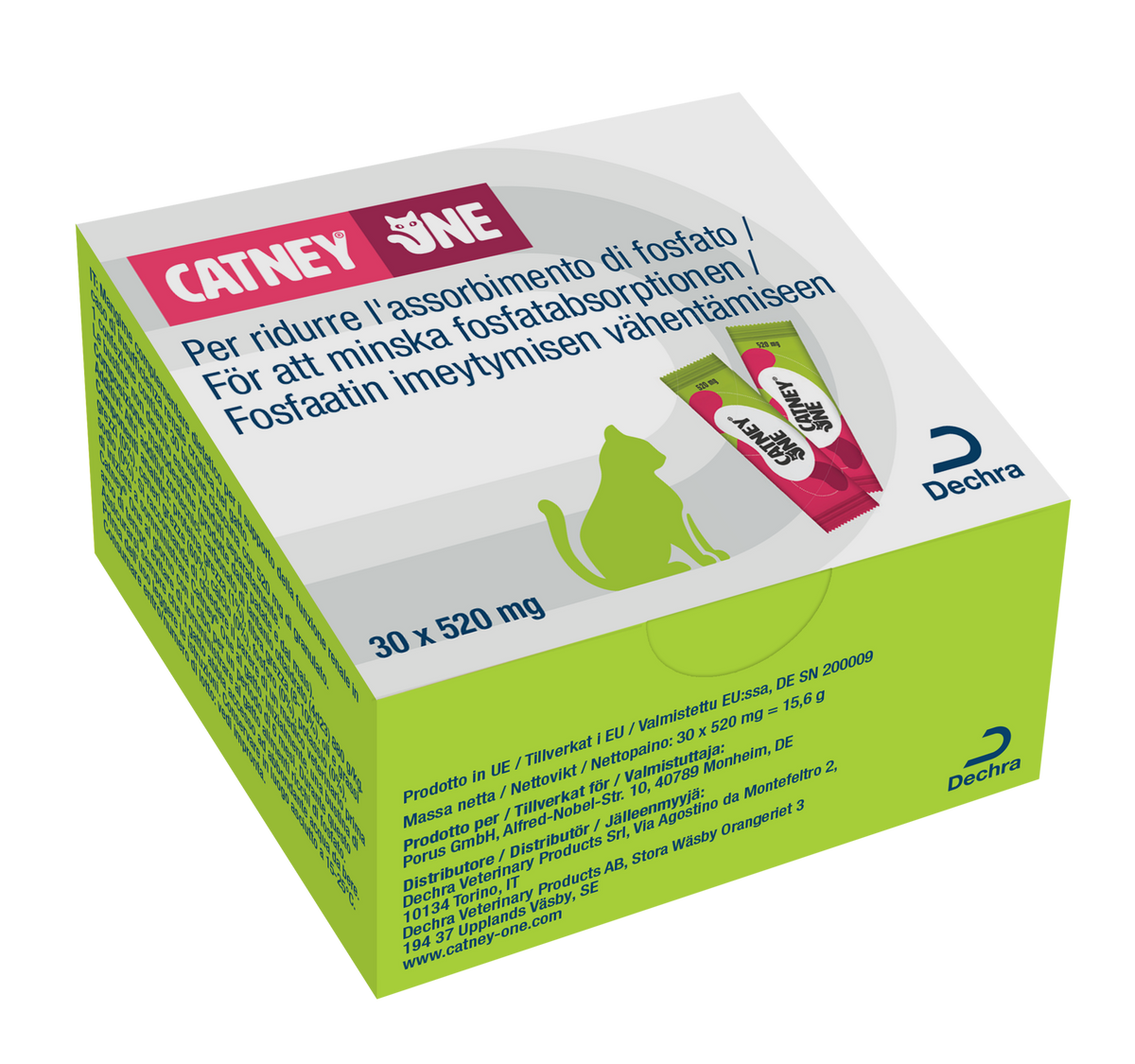Catney One 30 x 520 mg jauhe kissalle