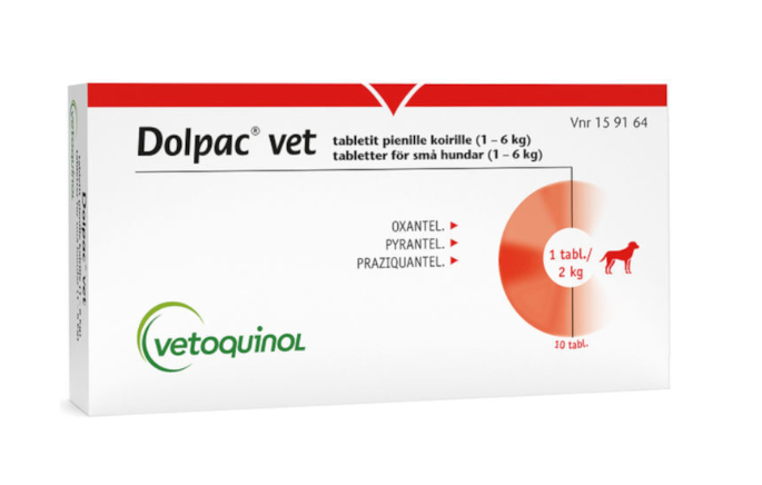 Dolpac Vet 10 fol tabletti pienille koirille
