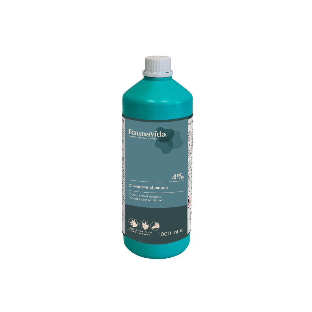 FaunaVida Cloraderm 4 % Shampoo 1000 ml