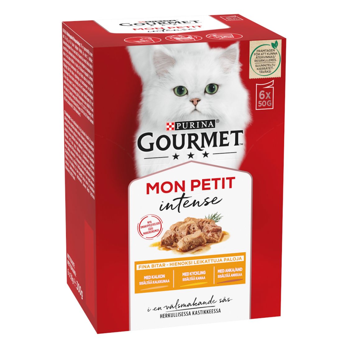 Gourmet Mon Petit Siipikarjalajitelma 6 x 50 g