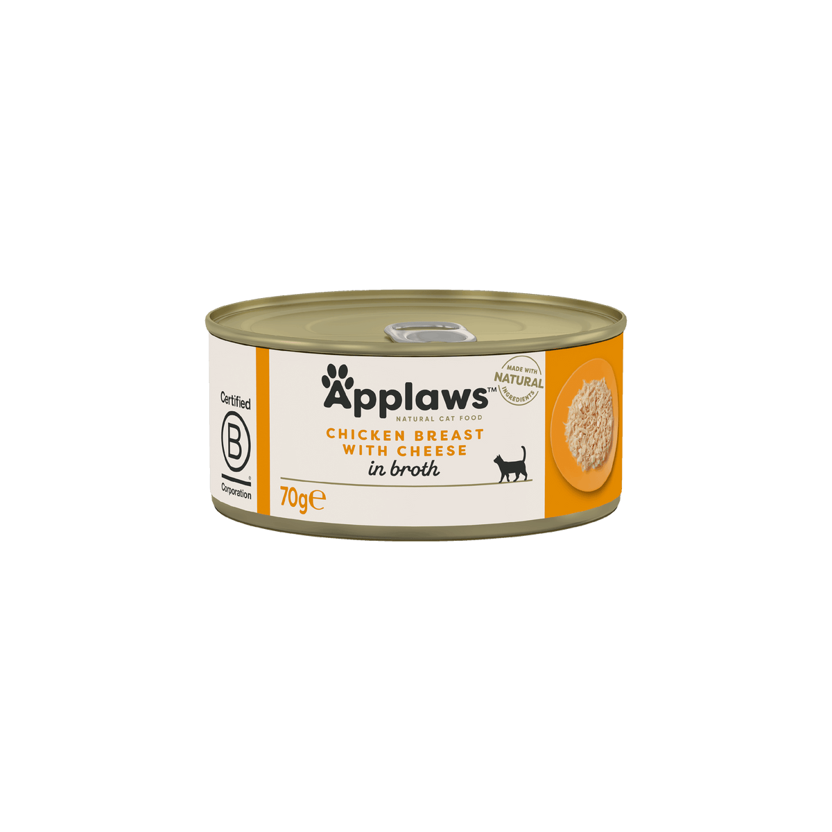 Applaws Kissa kananrinta & juusto purkki 70 g MAISTELUPAKKAUS