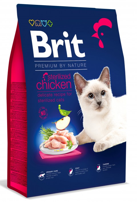 Brit Premium by Nature Kanaa steriloiduille kissoille
