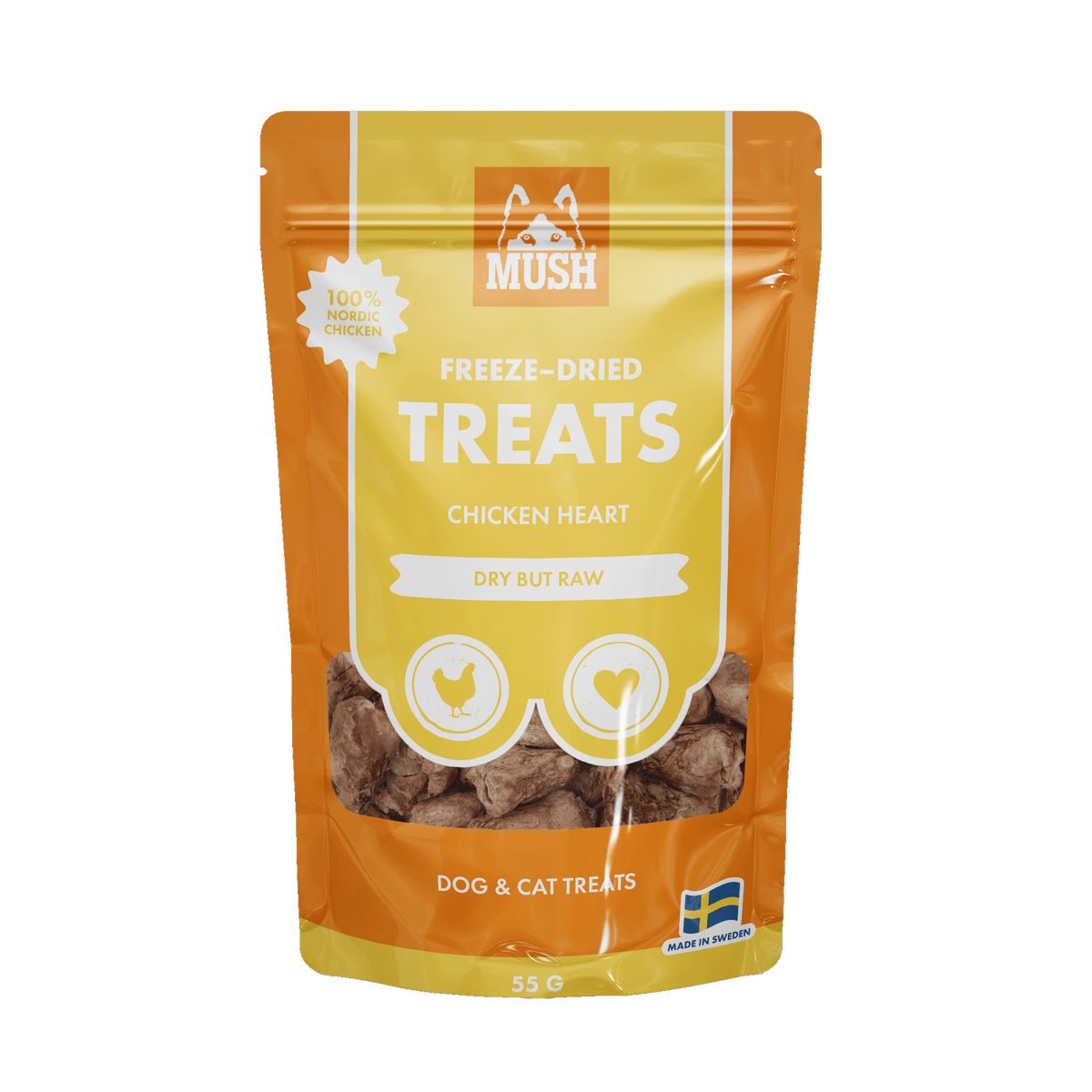 MUSH Freeze-dried kanansydän makupalat 50 g