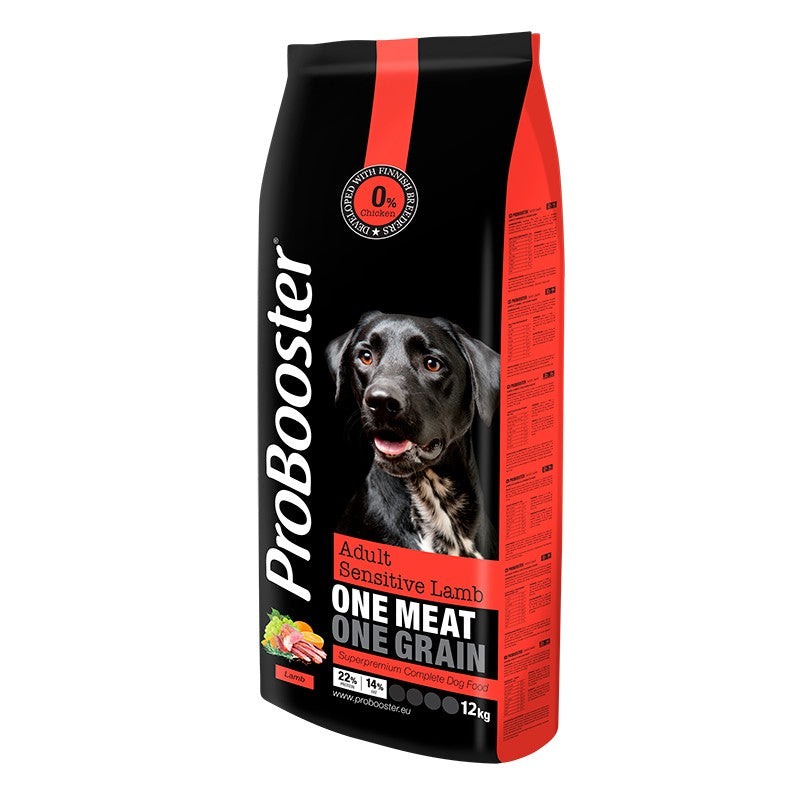 ProBooster Adult Sensitive Lamb koiralle 2 x 12 kg TUPLAPAKKAUS