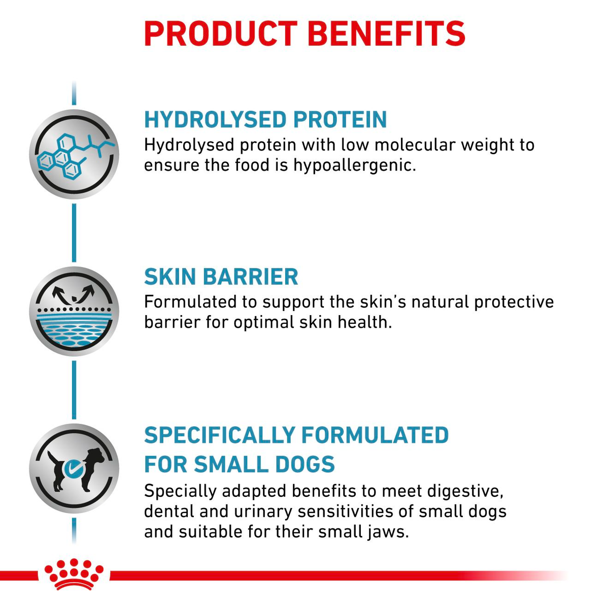 Royal Canin Veterinary Diets Derma Hypoallergenic Small Dogs koiran kuivaruoka