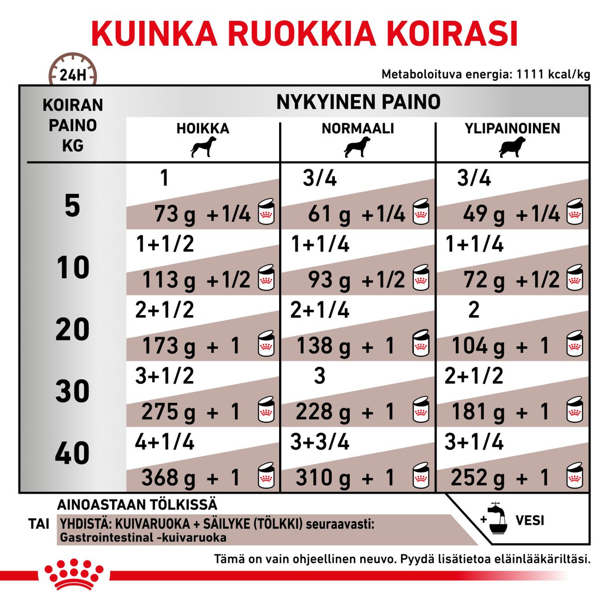 Royal Canin Veterinary Diets Gastrointestinal Loaf säilykepurkki koiran märkäruoka 200 g MAISTELUPAKKAUS