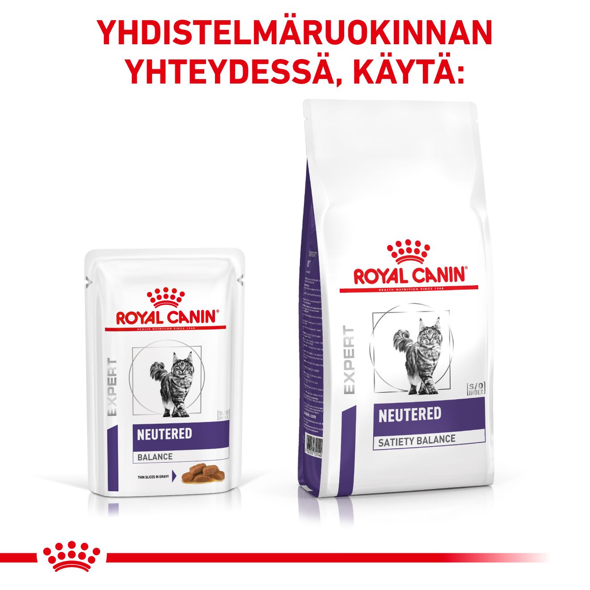 Royal Canin Veterinary Diets Health Neutered Balance kissan märkäruoka 12 x 85 g