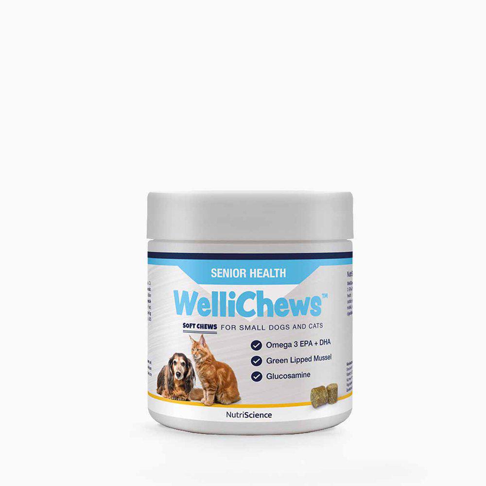 Wellichews Senior pienelle koiralle ja kissalle 120 kpl