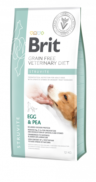 Brit Veterinary Diet Struvite Egg & Pea koiralle