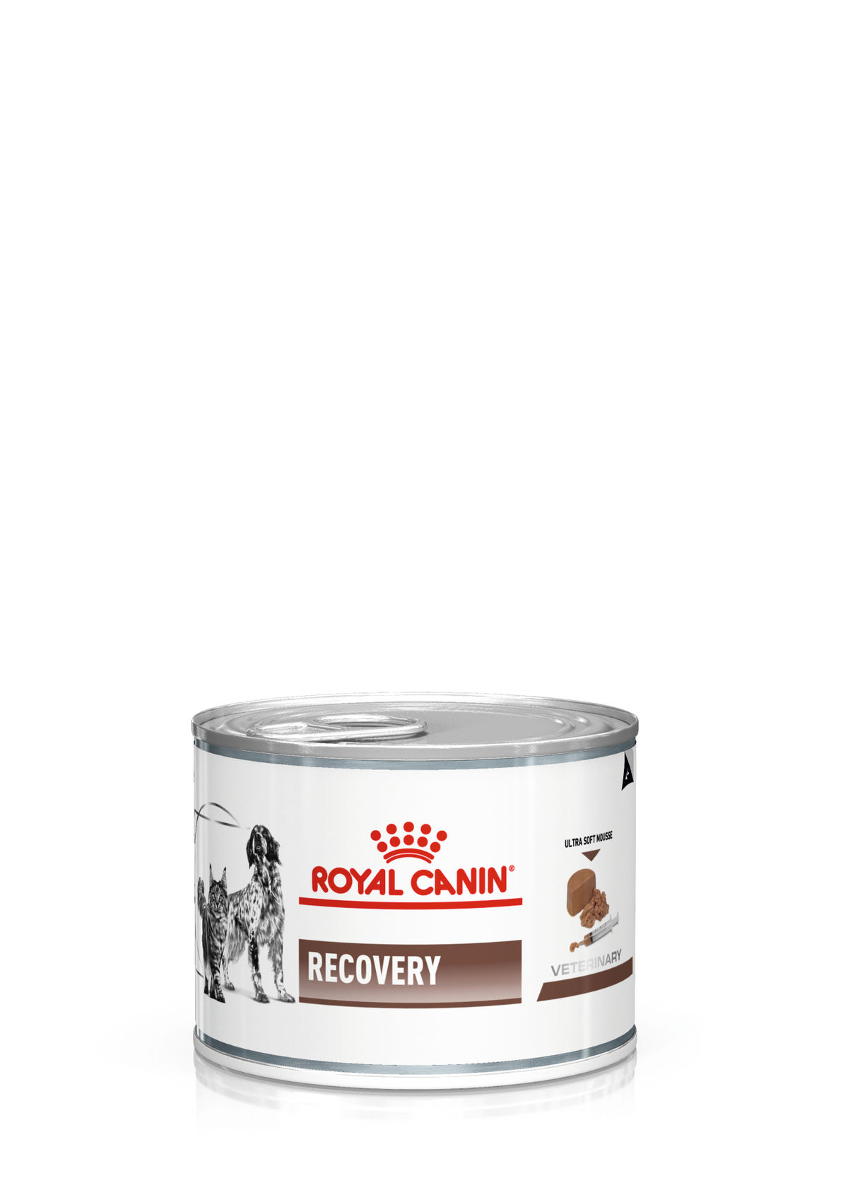 Royal Canin Veterinary Diets Gastrointestinal Recovery Ultra Soft Mousse säilykepurkki kissoille ja koirille märkäruoka 195 g MAISTELUPAKKAUS